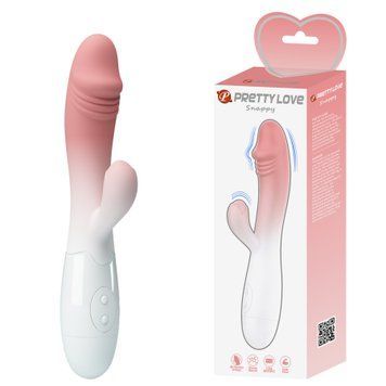 Вібратор Pretty Love Snappy стимулятор для жінок з 30 режимами підвійної стимуляції BI-014173-A5 фото