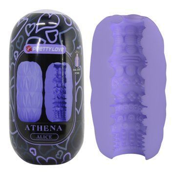 Мастурбатор Pretty Love Athena яйцо для мужчин эластичный стимулятор с регулируемой интенсивностью BM-00900T100-2 фото