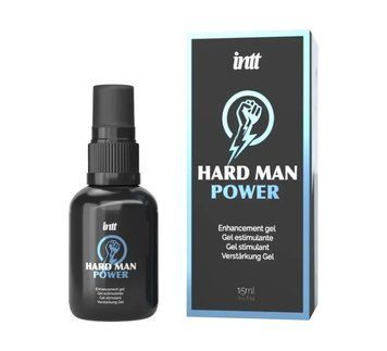 Стимулирующий гель Intt Hard Man Power для мужчин 15 мл для усиления эрекции и чувствительности IN16356 фото