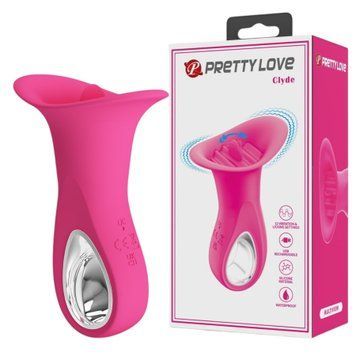 Вибратор Pretty Love Clyde для женщин с вибрацией эрогенный стимулятор для ярких оргазмов BI-300080 фото