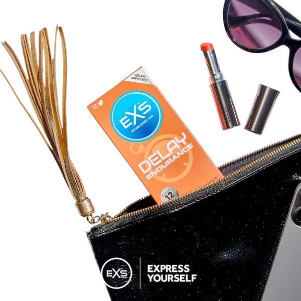 Презервативы EXS Delay Endurance с лидокаином для мужчин с пролонгирующим эффектом 12 штук 12EXSDEL фото