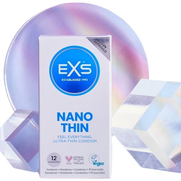 Презервативы EXS Nano Thin ультратонкие 0 045 мм для комфортного секса без барьеров 12 штук 12EXSNANO фото