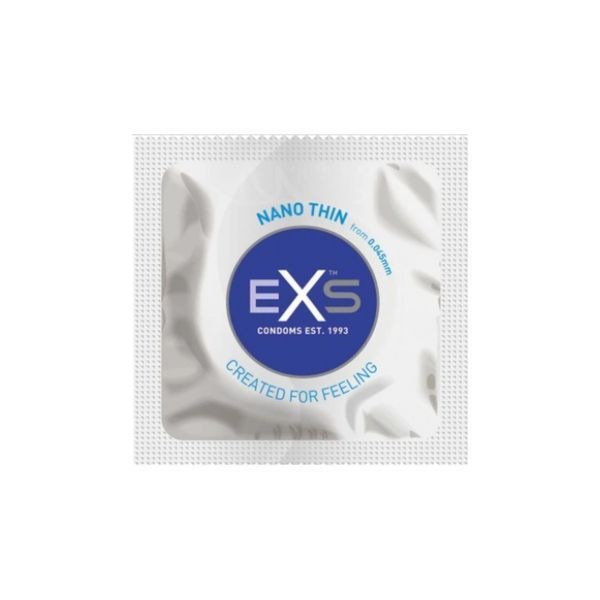 Презервативы EXS Nano Thin ультратонкие 0 045 мм для комфортного секса без барьеров 12 штук 12EXSNANO фото