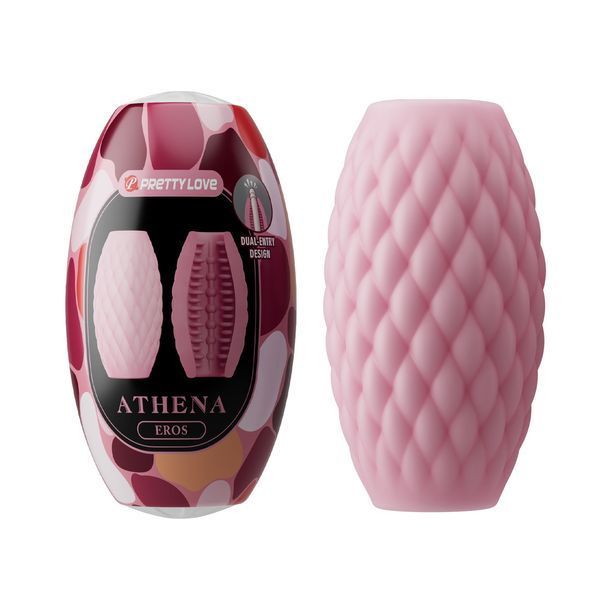 Мастурбатор Pretty Love Athena Eros для мужчин розовый стимулятор для удовольствия и оргазма BM-00900T99-1 фото