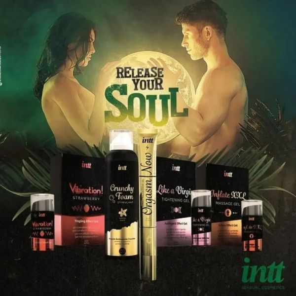 Рідкий вібратор Intt Vibration Ganjah гель для чоловіків та жінок з ефектом вібрації та охолодження 15 мл SO3347 фото