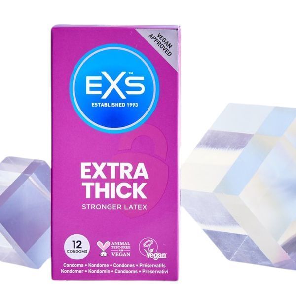 Презервативы EXS Extra Thick латексные для анального вагинального секса прочные 12 штук 12EXSEXTRASA фото