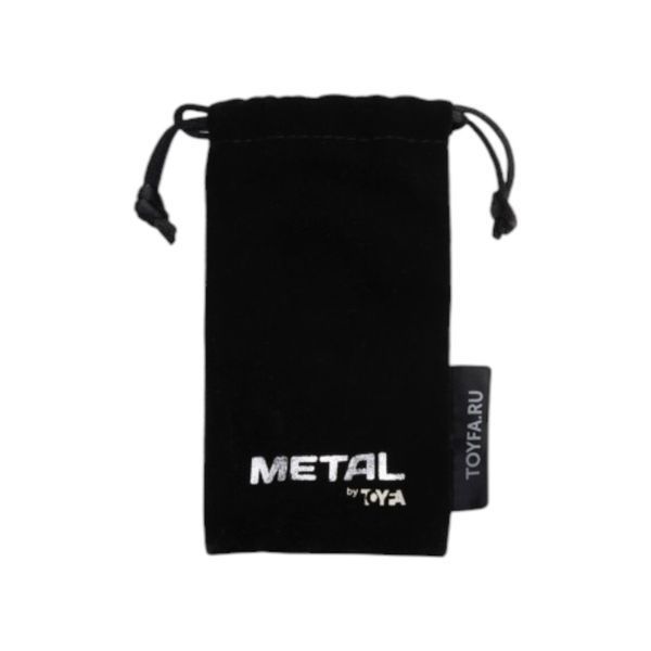 Анальная пробка Metal By Toyfa золотая с кристаллом для интимных удовольствий элегантная и безопасная 6611717033-10 фото