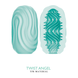 Яйце мастурбатор Pretty Love Twist Angel двосторонній для чоловіків середнього розміру еластичний матеріал BI-014931-1 - 6603BI1210 фото 3