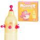 Насадка на член Recare Pink Monster для усиленной стимуляции с шариками и усиками 1 шт SX3340 фото 1