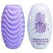 Яйце мастурбатор Romantic Double-Sided EGG для чоловіків еластичний масажер для оргазму з візерунками BI-014832-2 фото 7