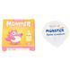Насадка на член Recare Pink Monster для усиленной стимуляции с шариками и усиками 1 шт SX3340 фото 5