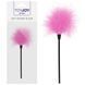 Розовый перьевой щекотник Sexy Feather Tickler для игр и удовольствия с мягкими перьями 10305PINK фото 1