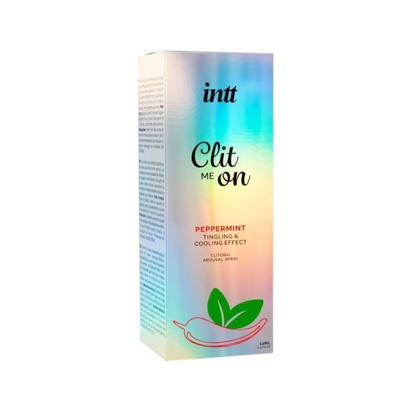 Збудливий спрей Intt Clit Me On ментоловий охолоджуючий для клітора 12 мл для посилення чутливості SO8392 фото