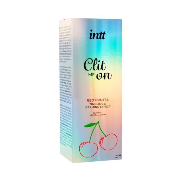 Стимулюючий спрей для клітора Intt Clit Me On з ефектом зігрівання 12 мл для підвищення збудження SO8393 фото