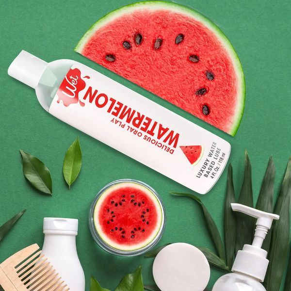 Оральный лубрикант с вкусом арбуза Wet 30 мл для интимной близости и орального секса WT21530 фото