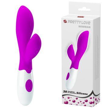 Вібратор Pretty Love Newman 30 режимів для жінок стимуляція точки G та клітора з силікону BI-014219 фото