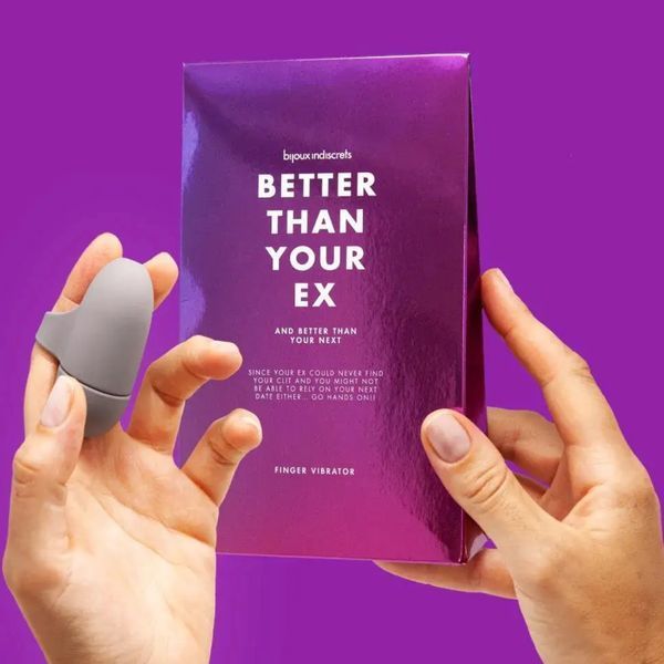 Вибратор на палец Better Than Your Ex клиторальный стимулятор 10 режимов для удовольствия и экспериментов B0336 фото