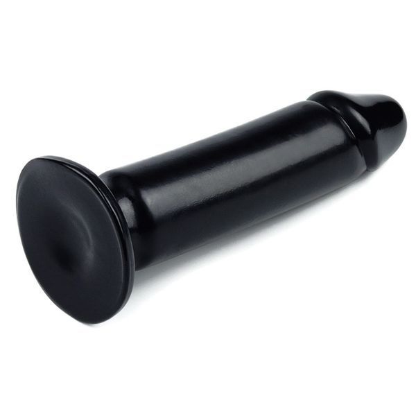 Большой анальный фалломитатор King-Sized Anal Dildo 9,25 для опытных пользователей черный гибкий стимулятор LV2243 фото