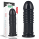Большой анальный фалломитатор King Sized Anal Bumper 8 черный для опытных пользователей для глубокого анального стимулирования LV2242 фото 1