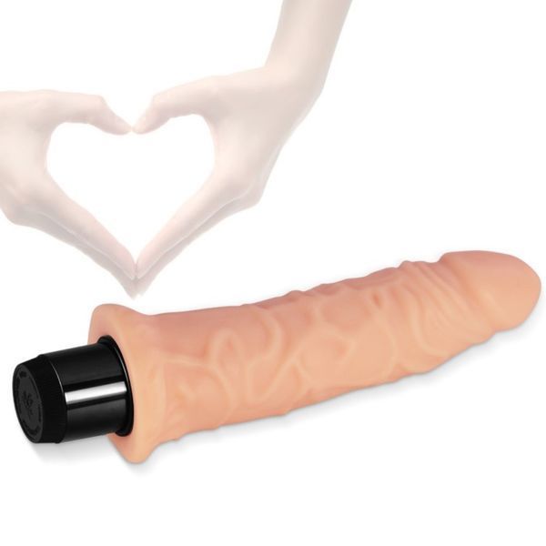 Вибратор LoveToy Real Feel 8.5 дюймов с вибрацией для женщин реалистичный киберкожа для удовольствия LV1003 фото