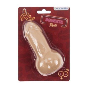 Фалоімітатор антистрес Squeeze Penis м'який еластичний для зняття стресу та розслаблення 99660612517 фото