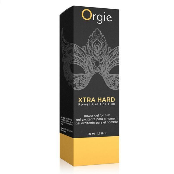 Гель для усиления эрекции Orgie Xtra Hard 50 мл с экстрактами паприки и эвкалипта для мужчин 21180 фото