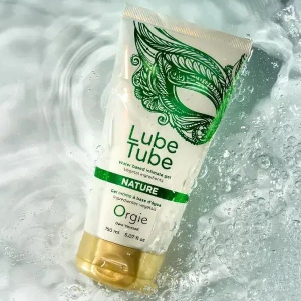 Лубрикант на водной основе Orgie Lube Tube Nature 150 мл для мужчин и женщин длительного действия натуральный 21081 фото