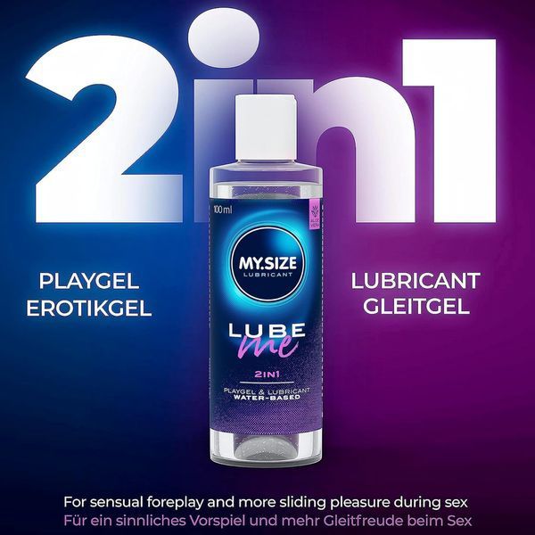 Лубрикант Lube Me 2in1 на водной основе 250 мл для интимной смазки и увлажнения кожи 7115040185 фото