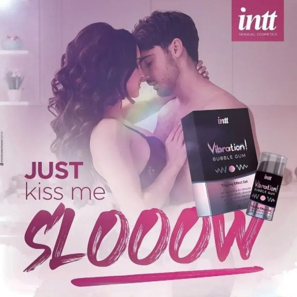 Рідкий вібратор Intt Vibration Bubble Gum 15 мл для інтимних ігор зі солодким ароматом IN15486 фото