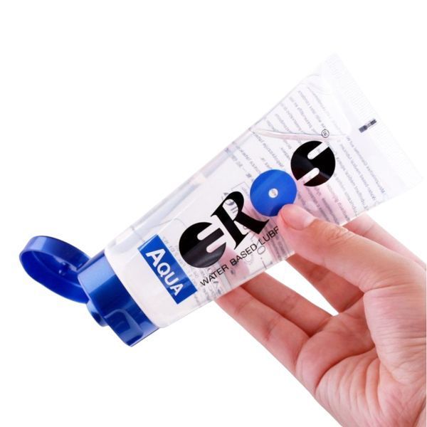 Лубрикант EROS Aqua 50 мл на водній основі зволожуюча смазка для інтимної близькості без масел і віддушок 615110 фото