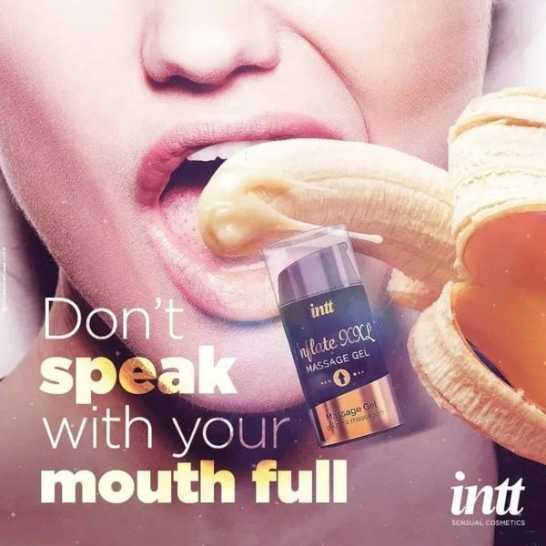 Інтимний гель Intt Inflate XXL 15 мл для чоловіків для збільшення члена та посилення ерекції IN15387 фото
