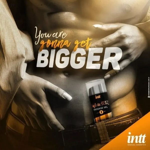 Інтимний гель Intt Inflate XXL 15 мл для чоловіків для збільшення члена та посилення ерекції IN15387 фото